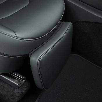 Tesla Model Y / Model 3 Yumu�ak Bacak Deste�i Yast���yla Beraber, Siyah Renk  Se�ene�i �le