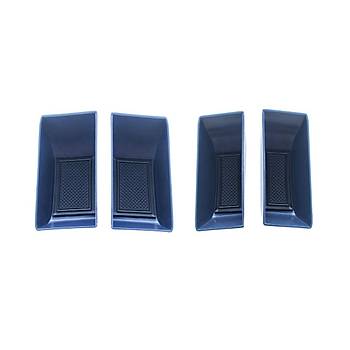 BYD Atto 3 n ve Arka Kap Kol Dayama i Dzenleyici, 4 Adet Set Olarak, Siyah Renk