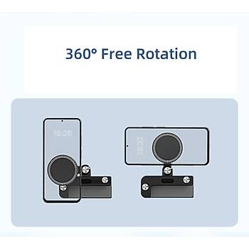 Tesla Model Y / Model 3 MagSafe Cep Telefonu Tutucu iin, Mknatsl Siyah Renk