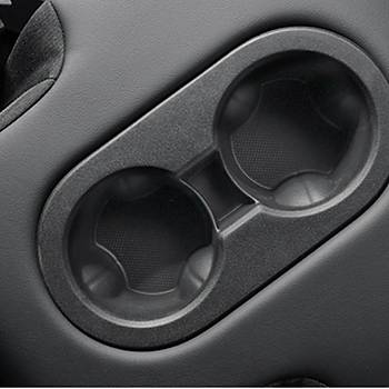 Tesla Juniper Arka Orta Konsol Silikon Bardak Tutucu, Siyah Renk