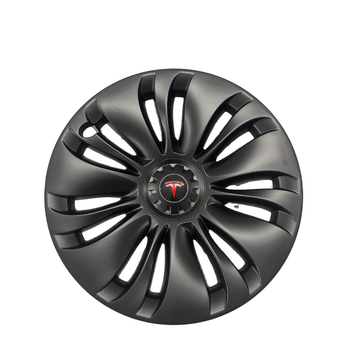 Tesla Model Y FLUX Jant Kapa Seti 19 n, Mat Siyah Renk (4 Adet Set Olarak Satlmaktadr.)