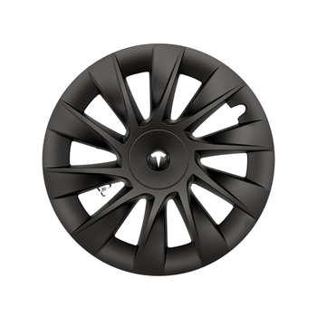 Tesla Model Y ROLLER Jant Kapa Seti 20 n, Mat Siyah Renk  (4 Adet Set Olarak Satlmaktadr.)