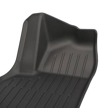 Tesla Juniper Paspas Tak�m� �n ve Arka Set Olarak �izgili Desenli, Siyah Renk Se�ene�i �le