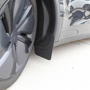 Tesla Juniper n ve Arka Paalk Orijinal Model , 4 Adet Set Olarak, Siyah Renk