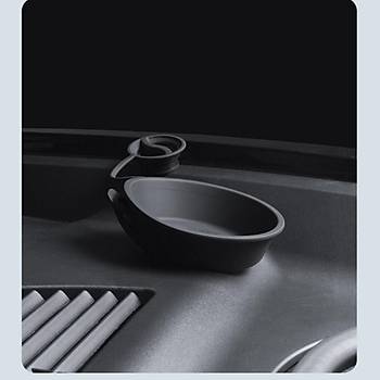 Tesla Model Y / Model 3 Silecek Suyu Doldurma Aparat, Siyah Renk