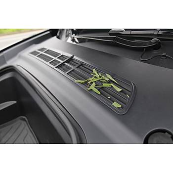 Tesla Model Y n Kaput Hava Alma Koruyucu Kapa, 2 Adet Set Olarak, Mat Siyah