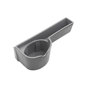 Tesla Model Y / Model 3 n Gs Bardak ve Telefon Tutucu Beyaz ve Gri Renk Seenei le