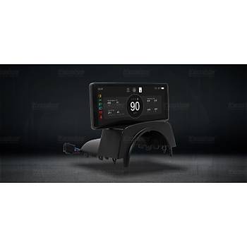 Tesla Model Y / Model 3 F62 Linux Yksek Performans 6.2 n 2.5D IPS Orta Konsol Kontrol Paneli Ekran
