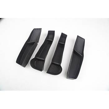 Tesla Model Y Kapya Taklan Geni Dzenleyici  4'l Set, Siyah Renk