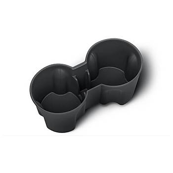 Tesla Juniper n ve Arka Orta Konsol Silikon Bardak Tutucu, 2 Adet Set, Siyah Renk