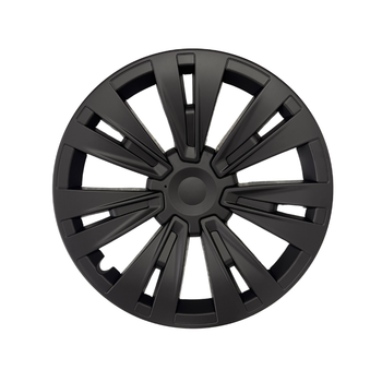 Tesla Model Y X PLAID Jant Kapa Seti 19 n, Mat Siyah Renk (4 Adet Set Olarak Satlmaktadr.)