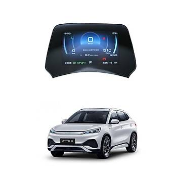 BYD Atto 3 n Kadran Ekran Koruyucu Film 5 n, Temperli Ultra Koruyucu Cam