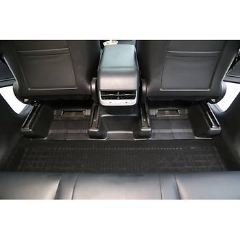 Tesla Model Y n Koltuklar in Koruyucu Panel Bakaliti, 2 Adet Set Olarak, Mat Siyah