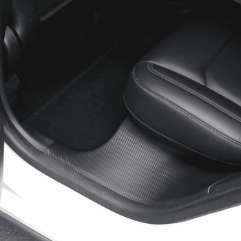 Tesla Model Y Arka Kaplar iin izilmez ve Dayankl Kap Eii Bakaliti, 2 Adet Set Olarak, 3D Karbon