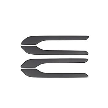 Tesla Model Y / Juniper / Model 3 Kap� A�ma Kolu, 4 Adet Set Olarak, Mat Siyah Renk