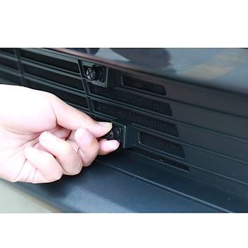 Tesla Juniper �n Tampon Ortas�na Tak�lan A��l�p Temizlenebilen Kolay S�k�len  Izgara, Siyah Renk