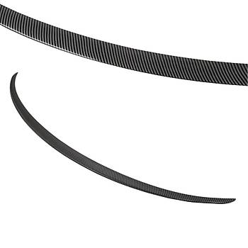 Tesla Juniper Arka Tampon Performance Tip Spoyleri Parlak Karbon, Siyah Renk