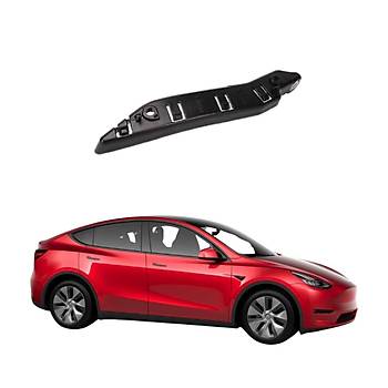 Tesla Model Y �n Tampon Orta �amurluk Braketi Sa�, Siyah Renk