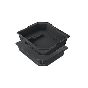 Tesla Juniper Orta Konsol Dzenleyici ift Katl , Techware Style, Siyah Renk