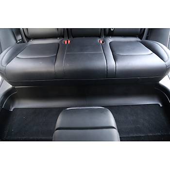 Tesla Model Y Arka Koltuk Tekme Koruyucu Bakaliti, 2 Adet Set Olarak, Siyah