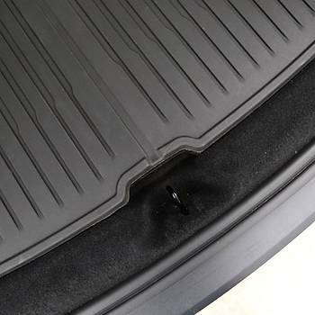 Tesla Juniper Arka Bagaj Havuzlu Paspas, Siyah Renk Seenei le