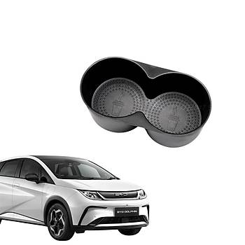 BYD Dolphin Orta Konsol Bardak Tutucu, Siyah Renk