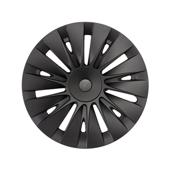 Tesla Model Y SOLAR Jant Kapa Seti 19 n, Mat Siyah Renk (4 Adet Set Olarak Satlmaktadr.)