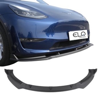 Tesla Model Y n Tampon Alt Spoyler, 3 Para Set Olarak, Mat Siyah