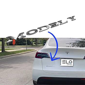 Tesla Model Y  Arka Stop Alt 