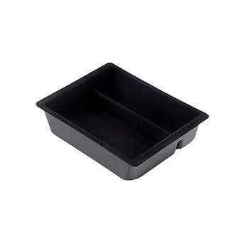 Tesla Juniper Orta Konsol Dzenleyici st Kaymaz Yzey Kuma Kaplamal, Orijinal Versiyon Siyah Renk