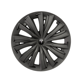 Tesla Model Y AIRY Jant Kapa Seti 19 n, Mat Siyah Renk  (4 Adet Set Olarak Satlmaktadr.)