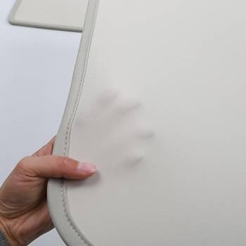 Tesla Juniper Tavan Perdesi ki Para Buz Kristal Kuma, Bej Renk