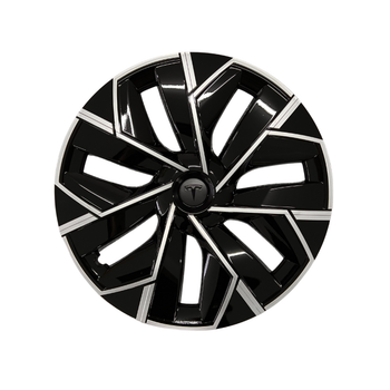 Tesla Model Y ENERGY Jant Kapa Seti 19 n, Mat Siyah Renk  (4 Adet Set Olarak Satlmaktadr.)