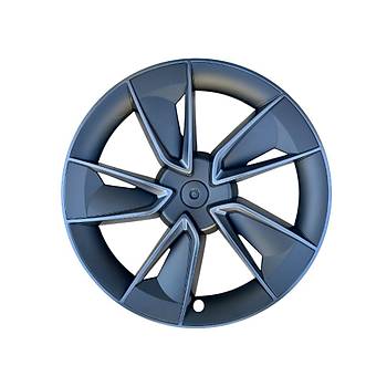 Tesla Juniper CELEST Jant Kapa�� Seti 19 �n�, Kar���k Renk