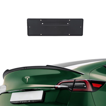 Tesla Model Y / Model 3 Arka Tampon Plakal, Siyah Renk
