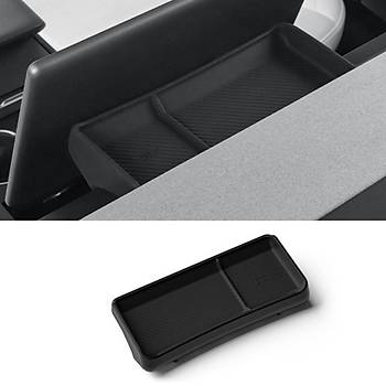 Tesla Juniper Ekran Arkasna Taklan Silikon Dzenleyici, ki Blmeli, Siyah Renk