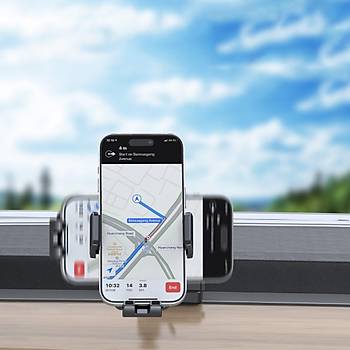 Tesla Model Y / Model 3 n Gs Havalandrmasna Taklan Cep Telefonu Tutucu , Siyah Renk