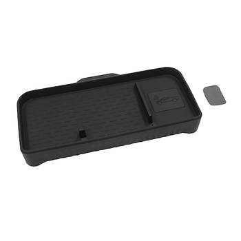 Tesla Model Y / Model 3 Silikon Ekran Arkas�na Tak�lan D�zenleyici, Siyah Renk