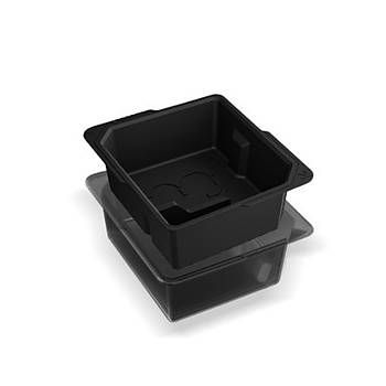 Tesla Juniper Kol Dayama  Dzenleyici,  Alt ve st 2 Para, Transparan Siyah Renk