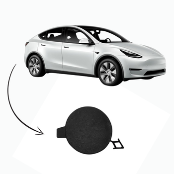 Tesla Model Y Arka Tampon eki Demir Kapa, Siyah Renk