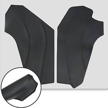 Tesla Model Y Orta Konsol Kenar Sa ve Sol Koruyucu Bakaliti, 2 Adet Set Olarak, Mat Siyah Renk