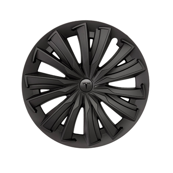 Tesla Model Y AIRY Jant Kapa Seti 19 n, Mat Siyah Renk  (4 Adet Set Olarak Satlmaktadr.)