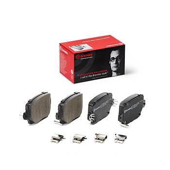 Tesla Model Y / Model 3 Arka Fren Balatas Takm, Sport Paket, Brembo  Marka