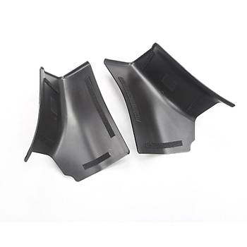 Tesla Model Y Arka Bagaj i Keleri Sa ve Sol Koruyucu Bakaliti, 2 Adet Set Olarak, Siyah Renk