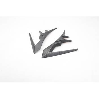 Tesla Model Y Yan Kamera Ka zel Dizayn Karbon Kaplama, 2 Adet Set Olarak, Mat Siyah Renk
