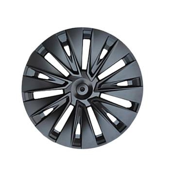 Tesla Model Y CHIC Simetri Jant Kapa�� Seti 19 �n�, Mat Siyah Renk (4 Adet Set Olarak Sat�lmaktad�r.)