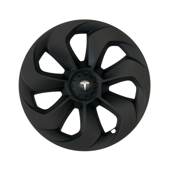 Tesla Model Y SOLSTICE Jant Kapa Seti 19 n, Mat Siyah (4 Adet Set Olarak Satlmaktadr.)