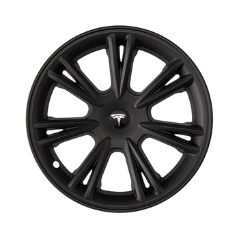 Tesla Model Y AERO Jant Kapa Seti 19 n, Mat Siyah Renk (4 Adet Set Olarak Satlmaktadr.)