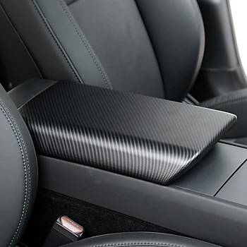 Tesla Juniper Kol Dayama �st Karbon Kaplama,Parlak Siyah Renk