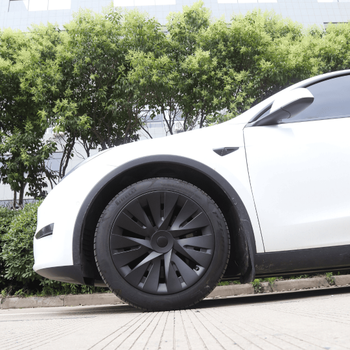 Tesla Model Y WINDMILL Jant Kapa Seti 19 n, Mat Siyah Renk (4 Adet Set Olarak Satlmaktadr.)